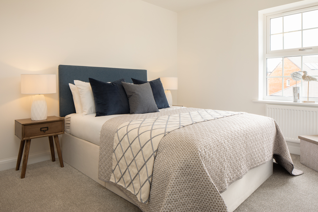  double bedroom 3 in the 4 bedroom exeter house type