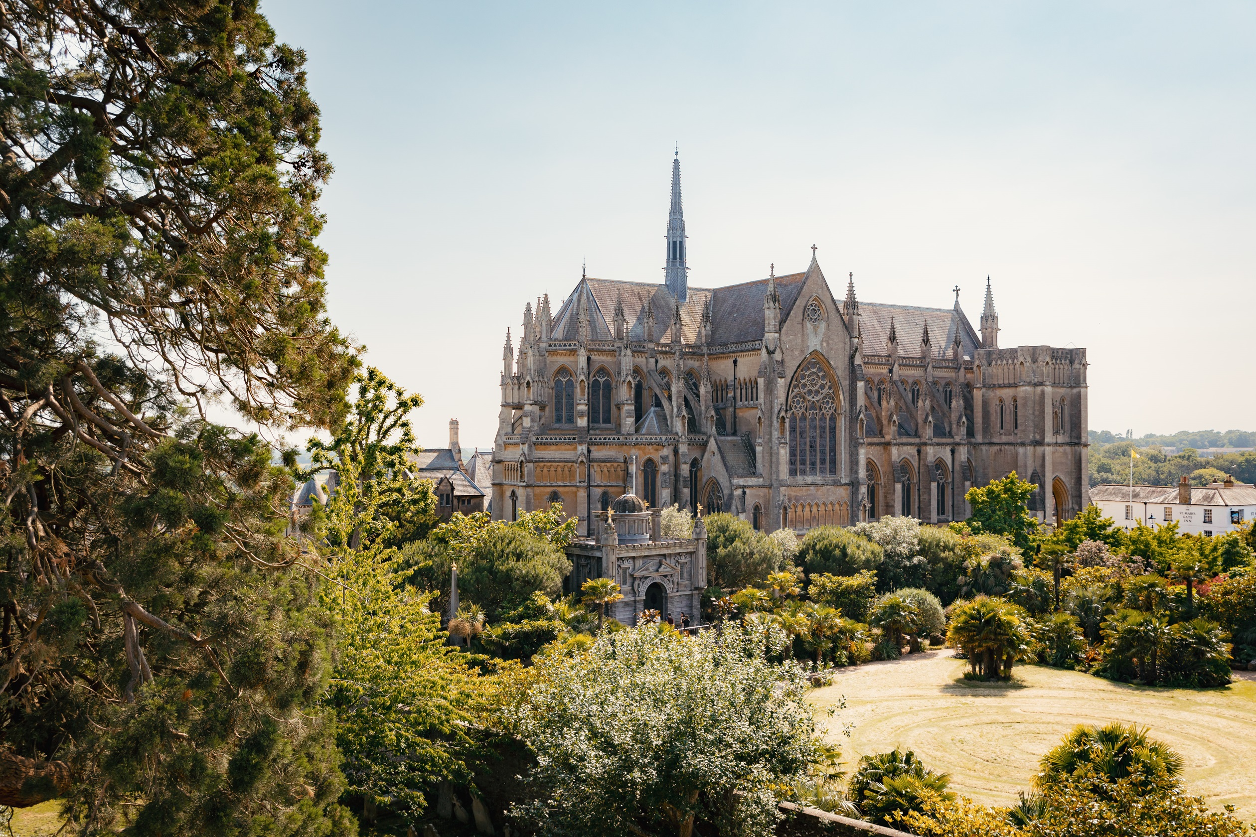 Local area image of the cathedral in Arundel