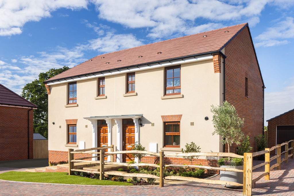 External shot of the alder show home