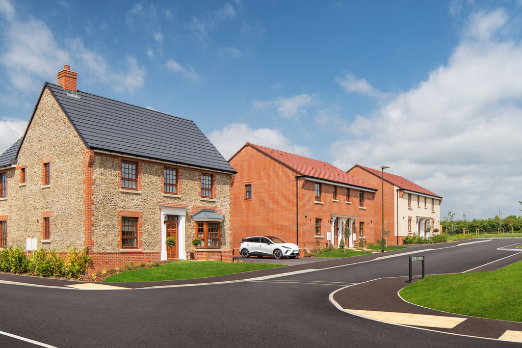 external street scene of the conwy and alder at sylvan meadows