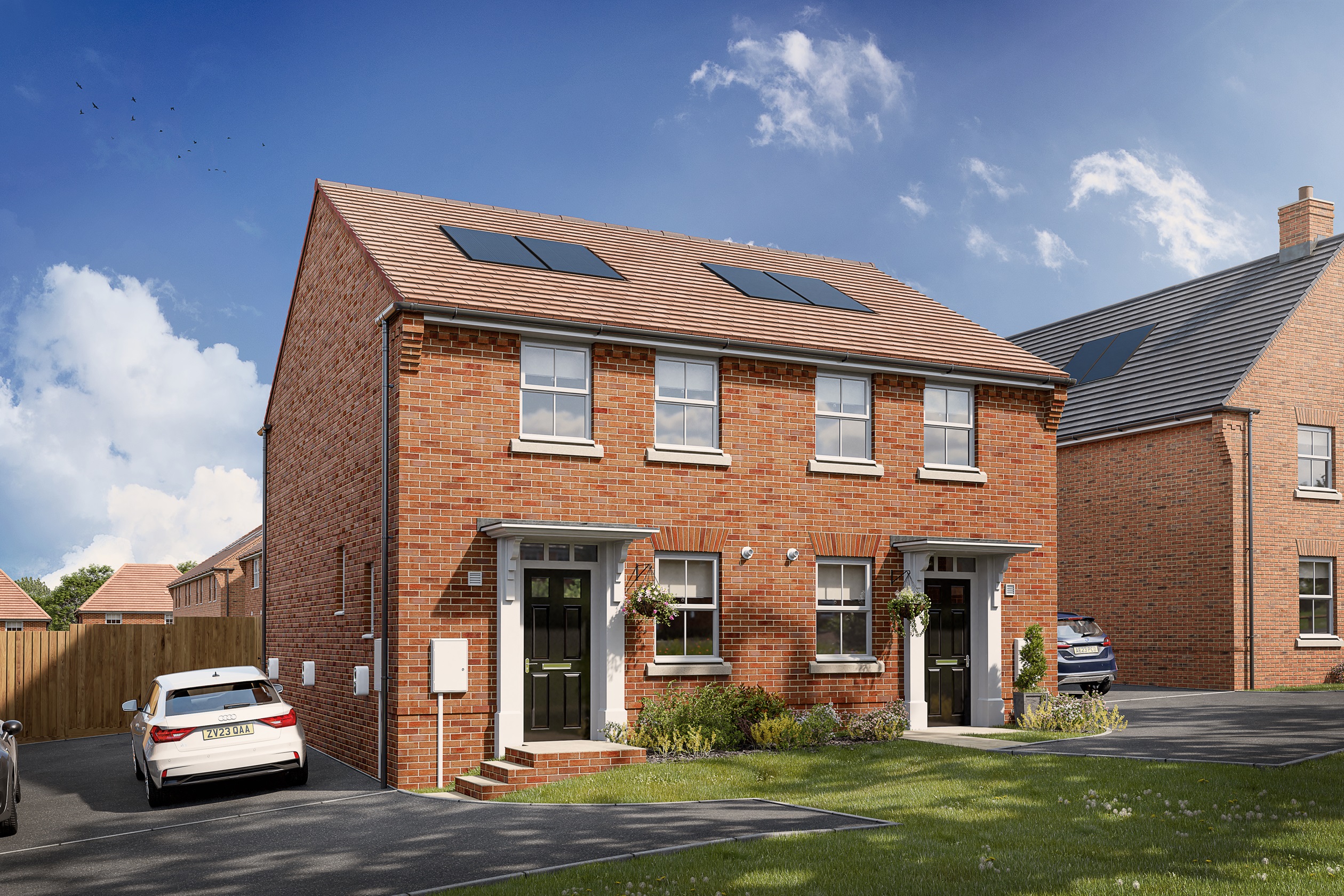 External CGI of the Primrose housetype