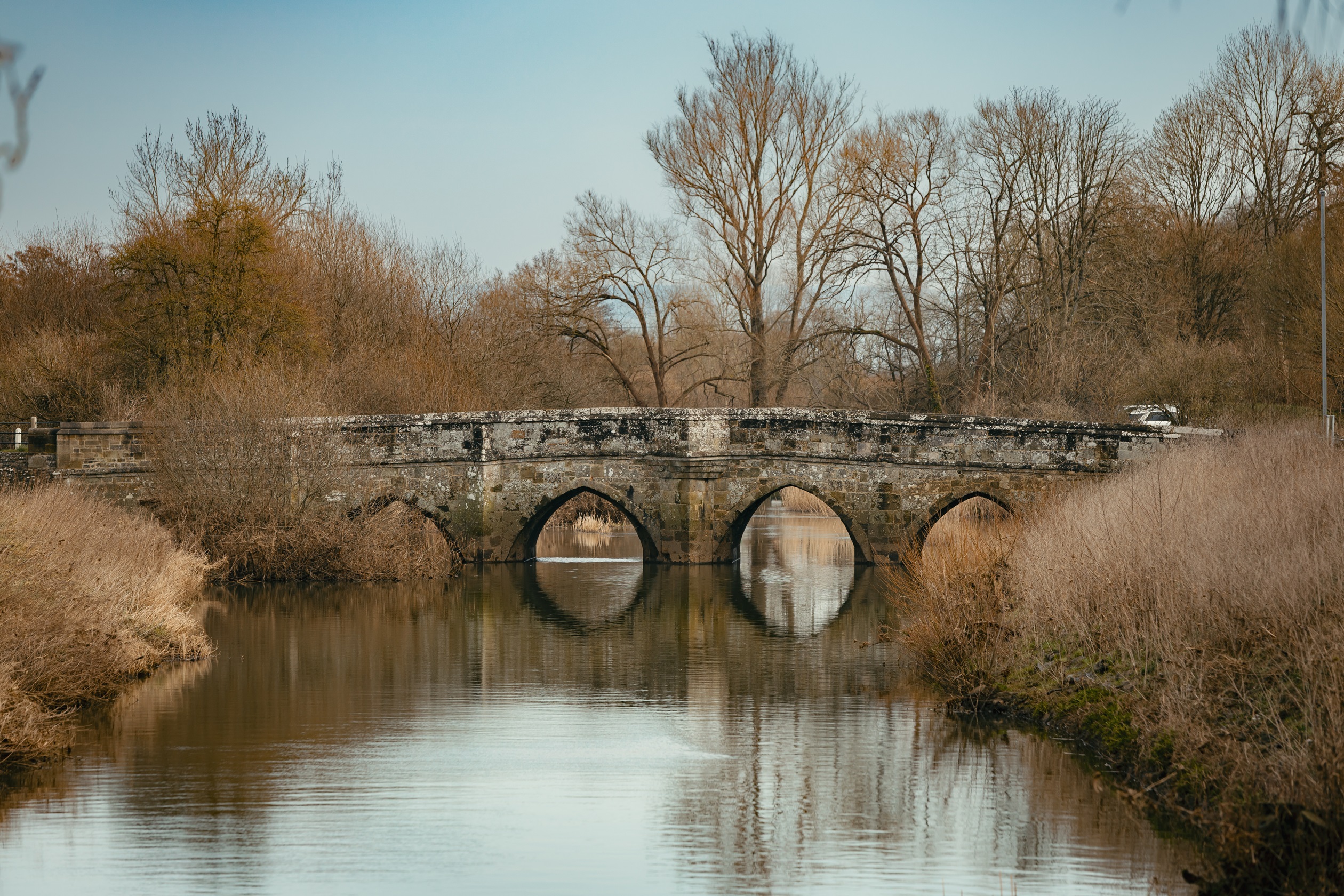 Local area shot of the sturminster newton mill
