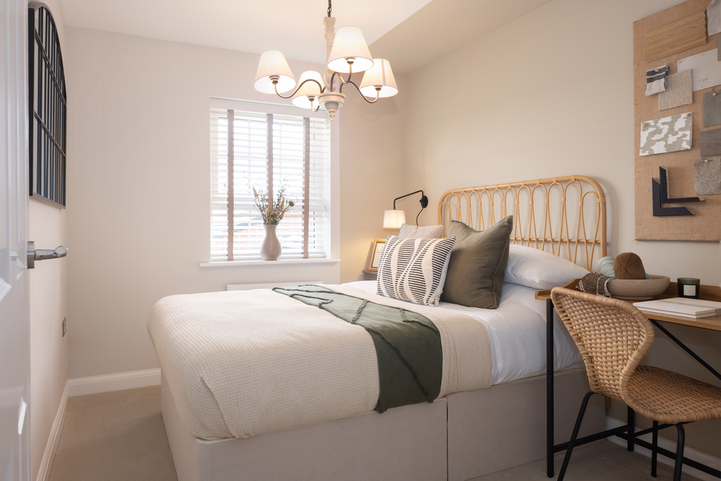 Internal shot of fourth bedroom in the holden