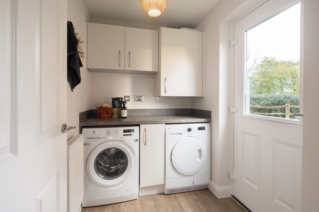 Internal shot of the utility room in the kirkdale 