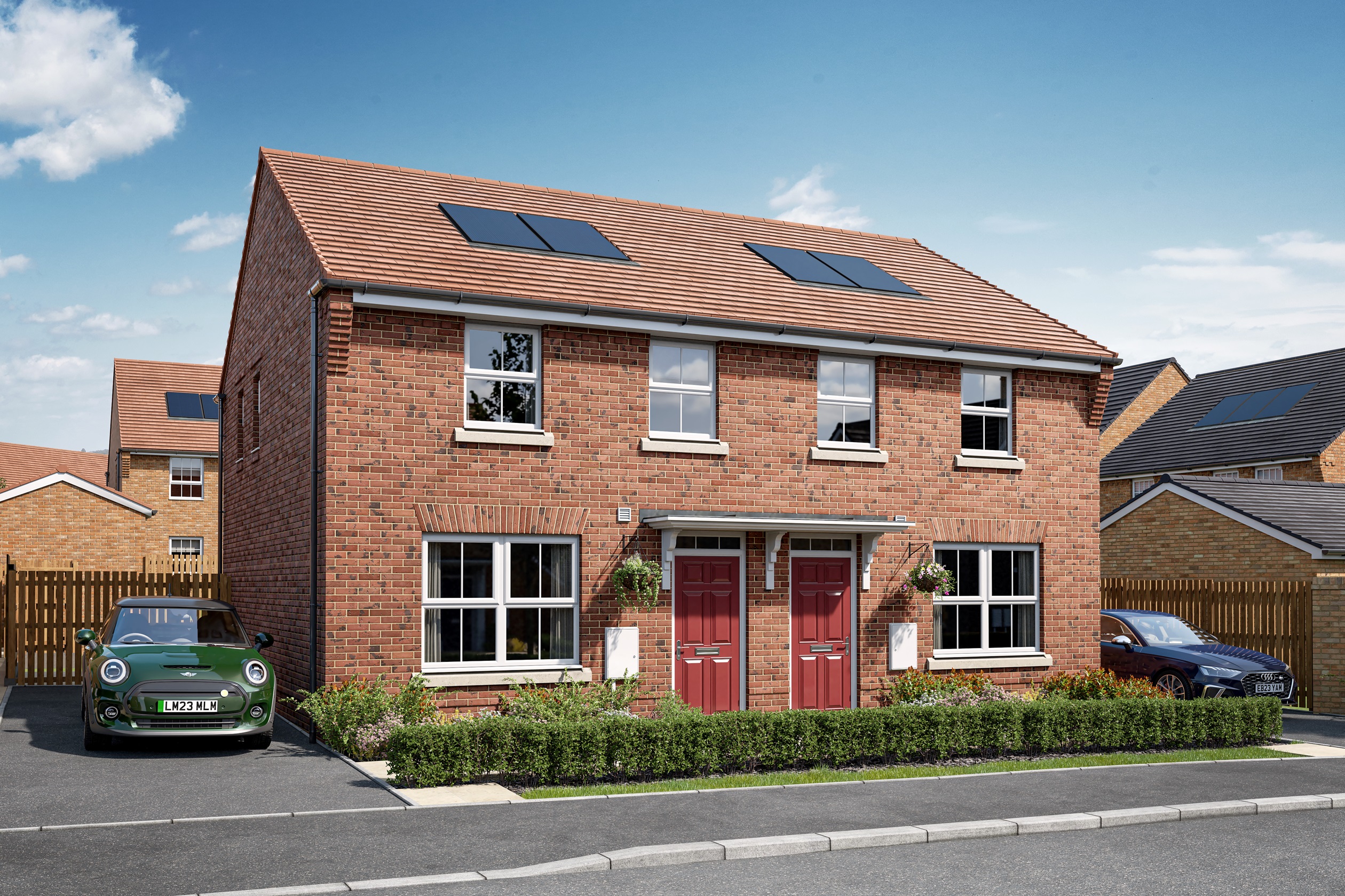 External CGI of the archford at the hamlets