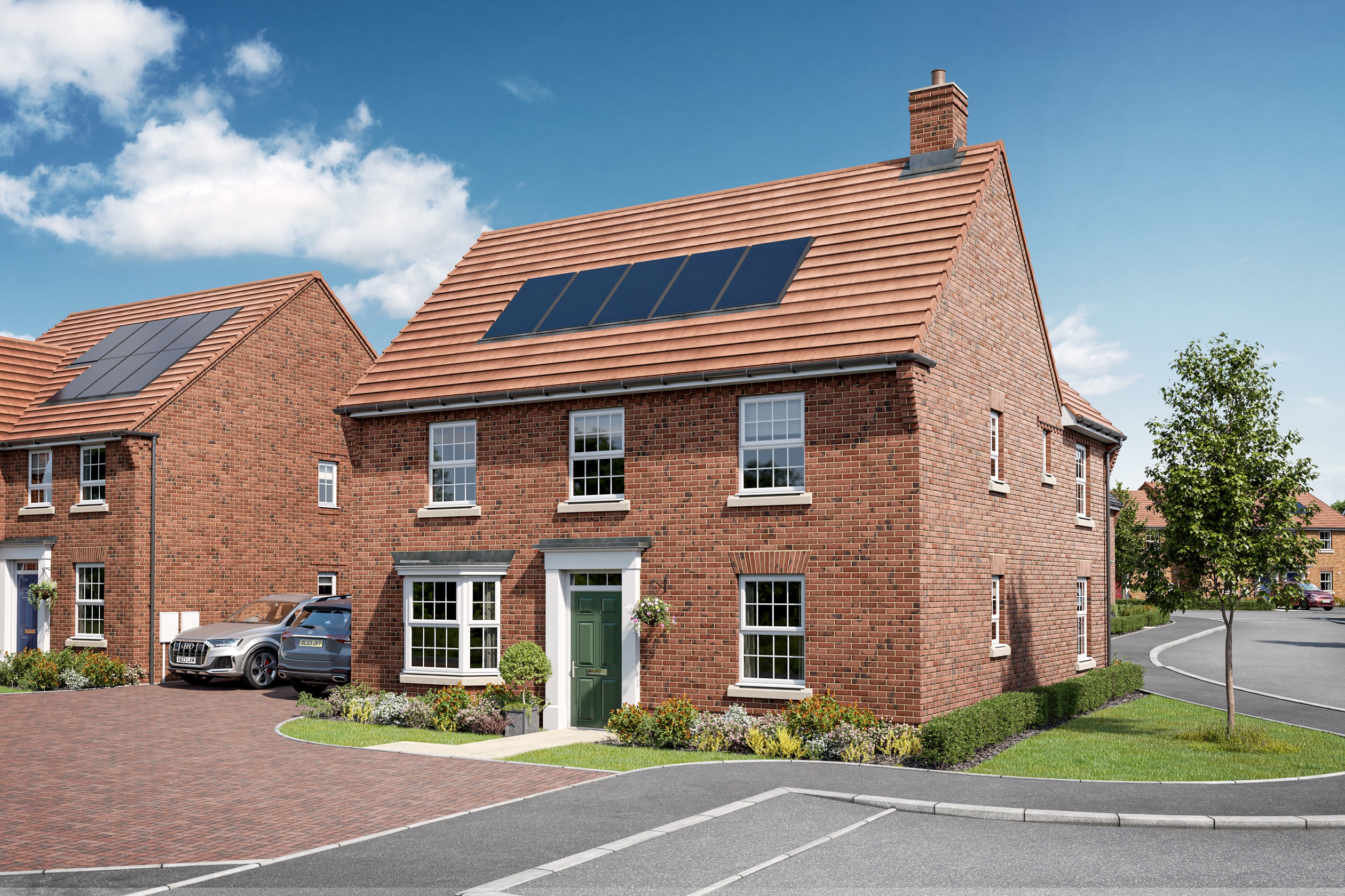 External CGI of the avondale at the hamlets