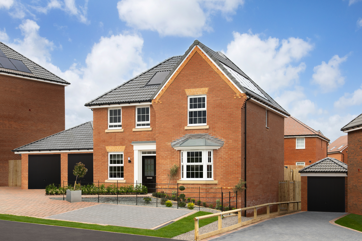 The exterior of  Plot 100 The Holden at Chaloners Green, Whitby