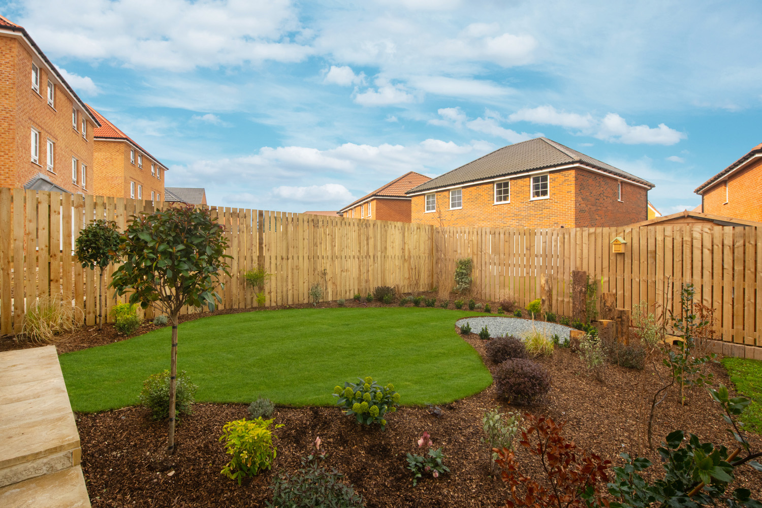 The exterior of The Cannington Show Home at Chaloners Green, Whitby