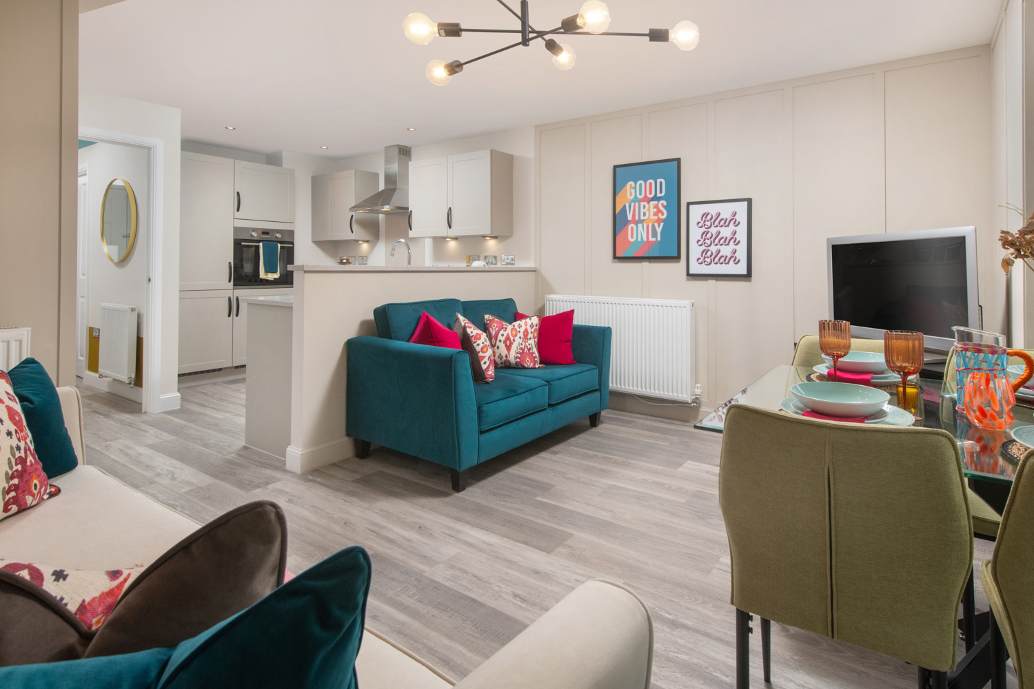 The interior of The Cannington Show Home at Chaloners Green, Whitby