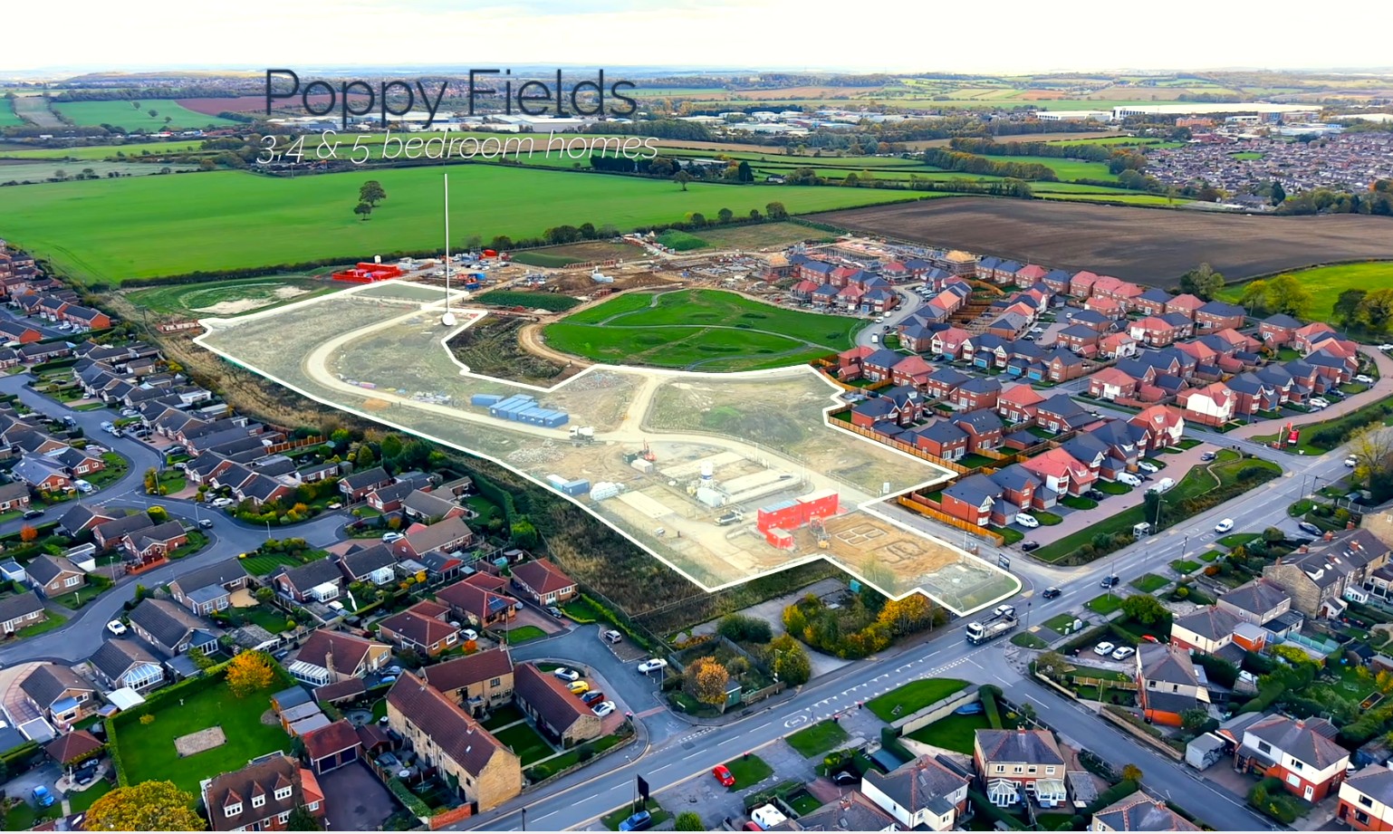 POPPY FIELDS DRONE VIDEO IMAGE