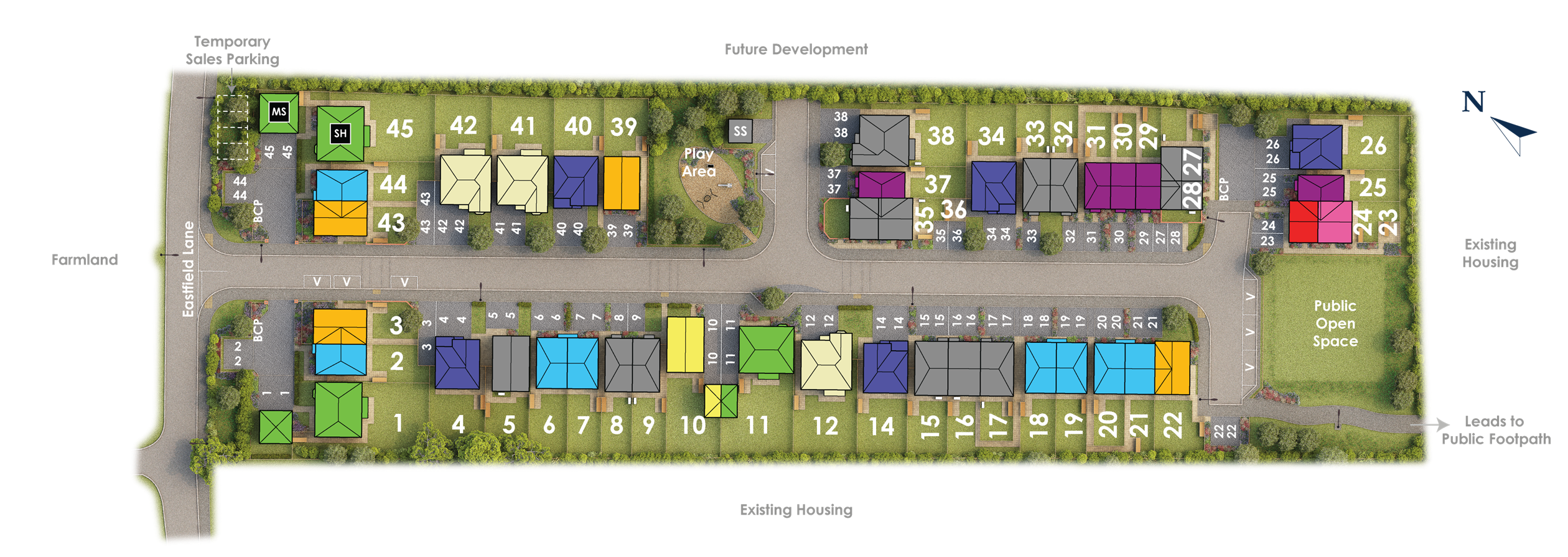 Eastfield Park site plan