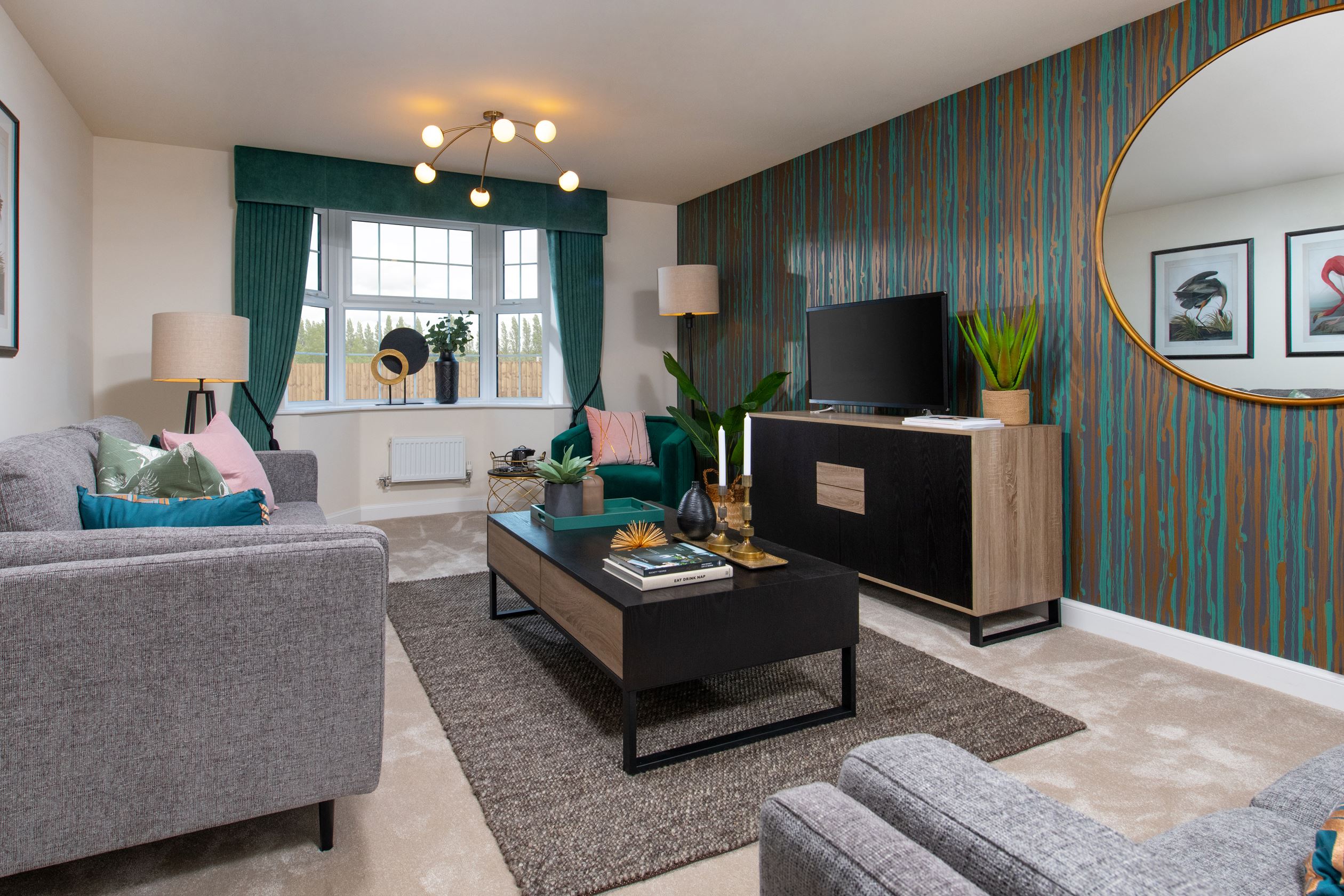 Fairfield Croft Holden Show Home lounge