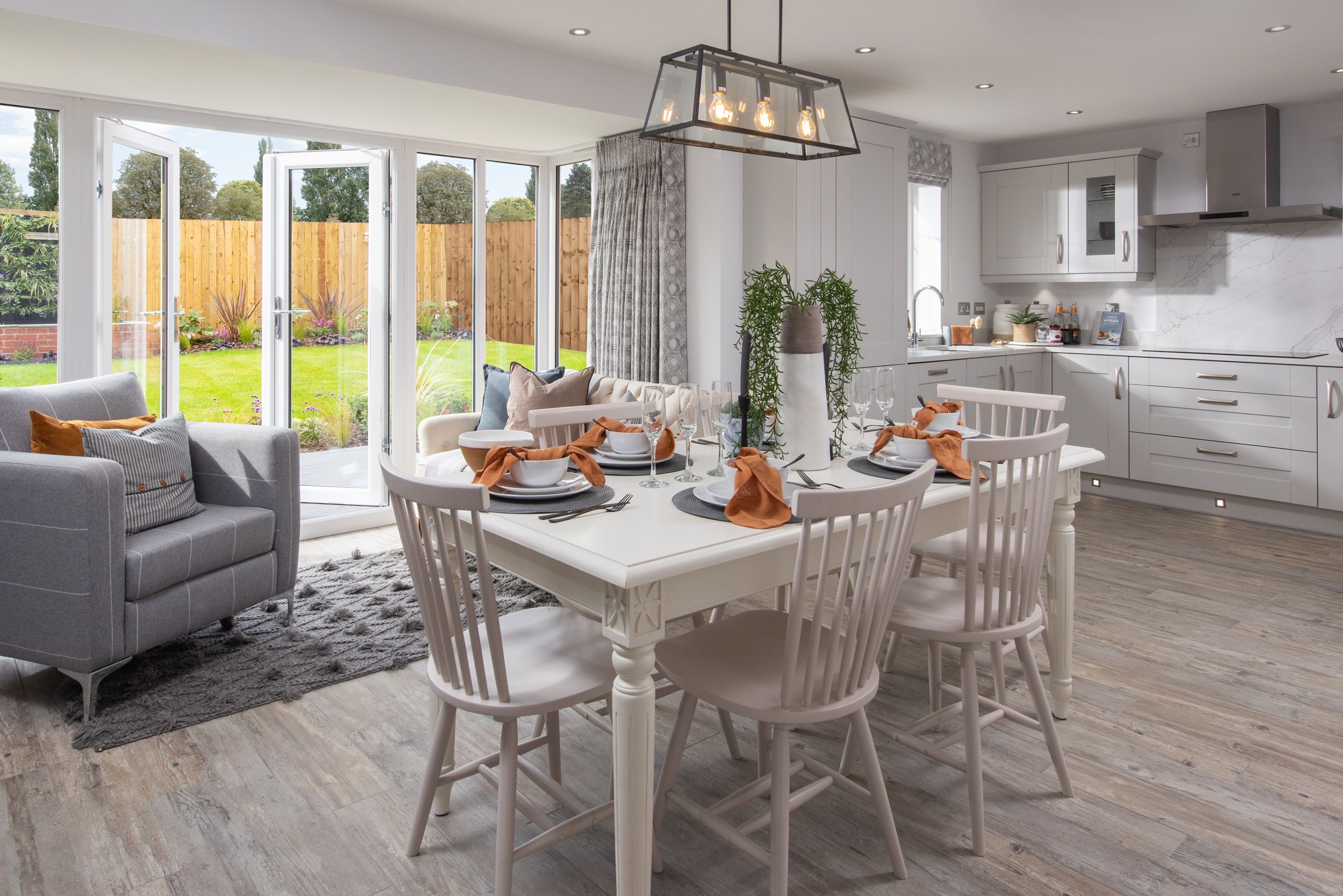Winstone open-plan kitchen dining area