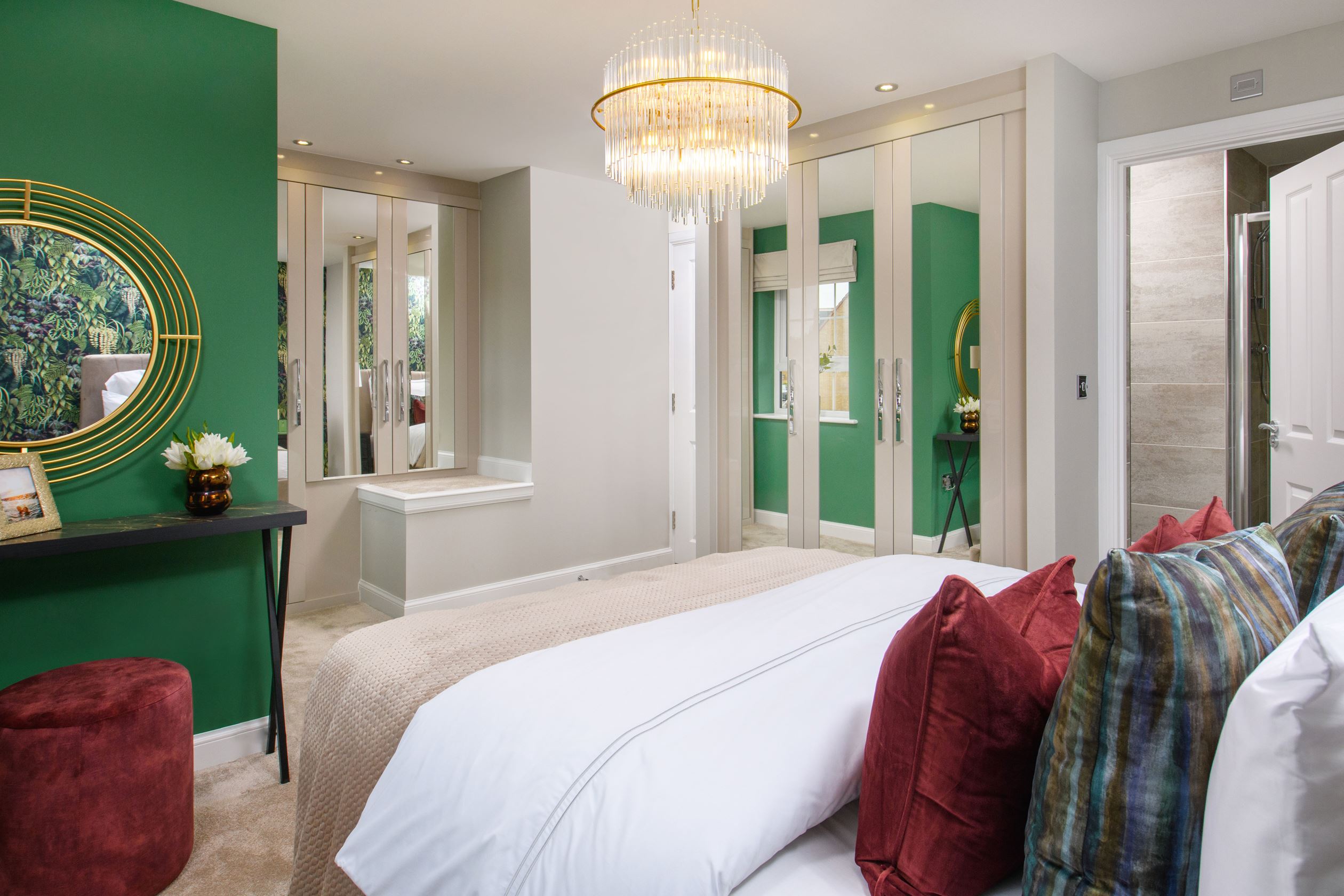 Bedroom 1 in The Milford 4 bedroom Show Home