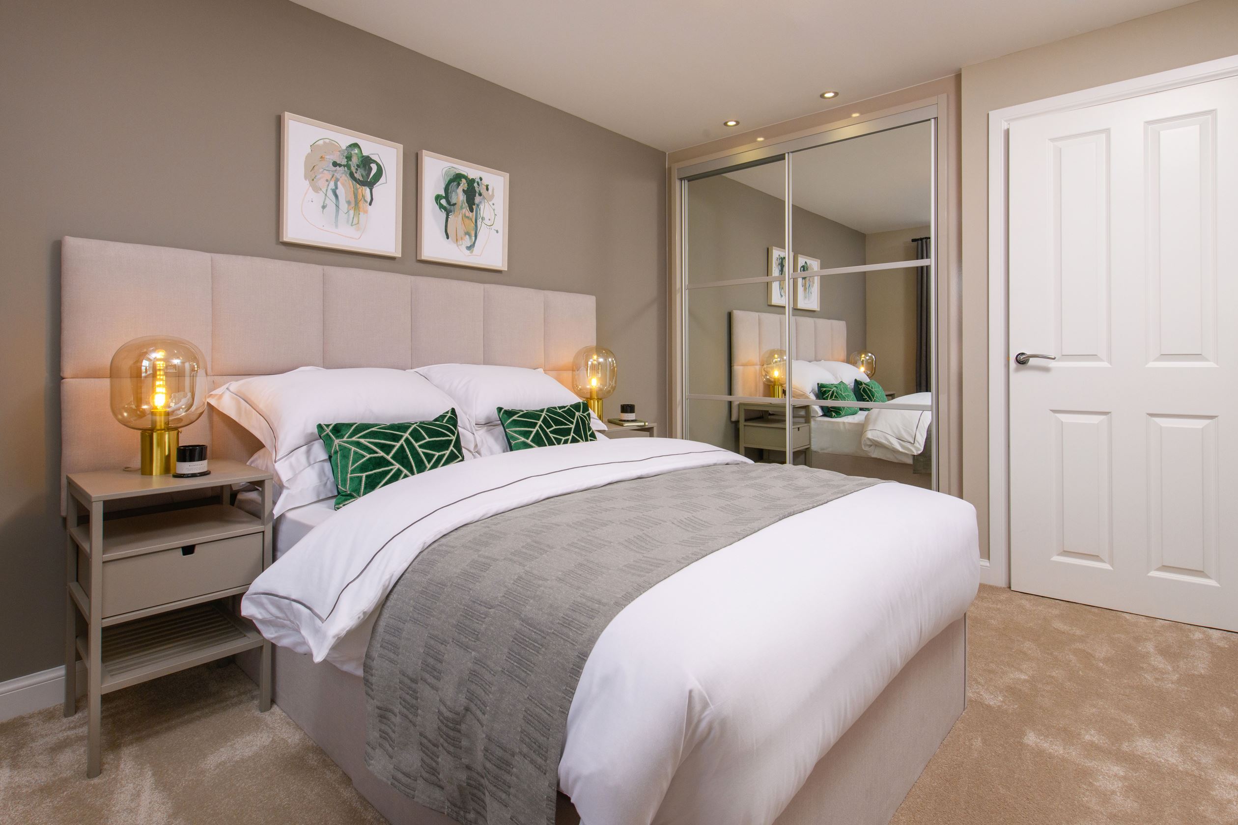 Bedroom 2 in The Millford 4 bedroom Show Home