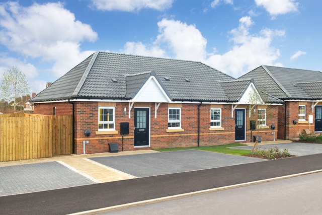 The exterior of The Burleigh at Porters Way Driffield