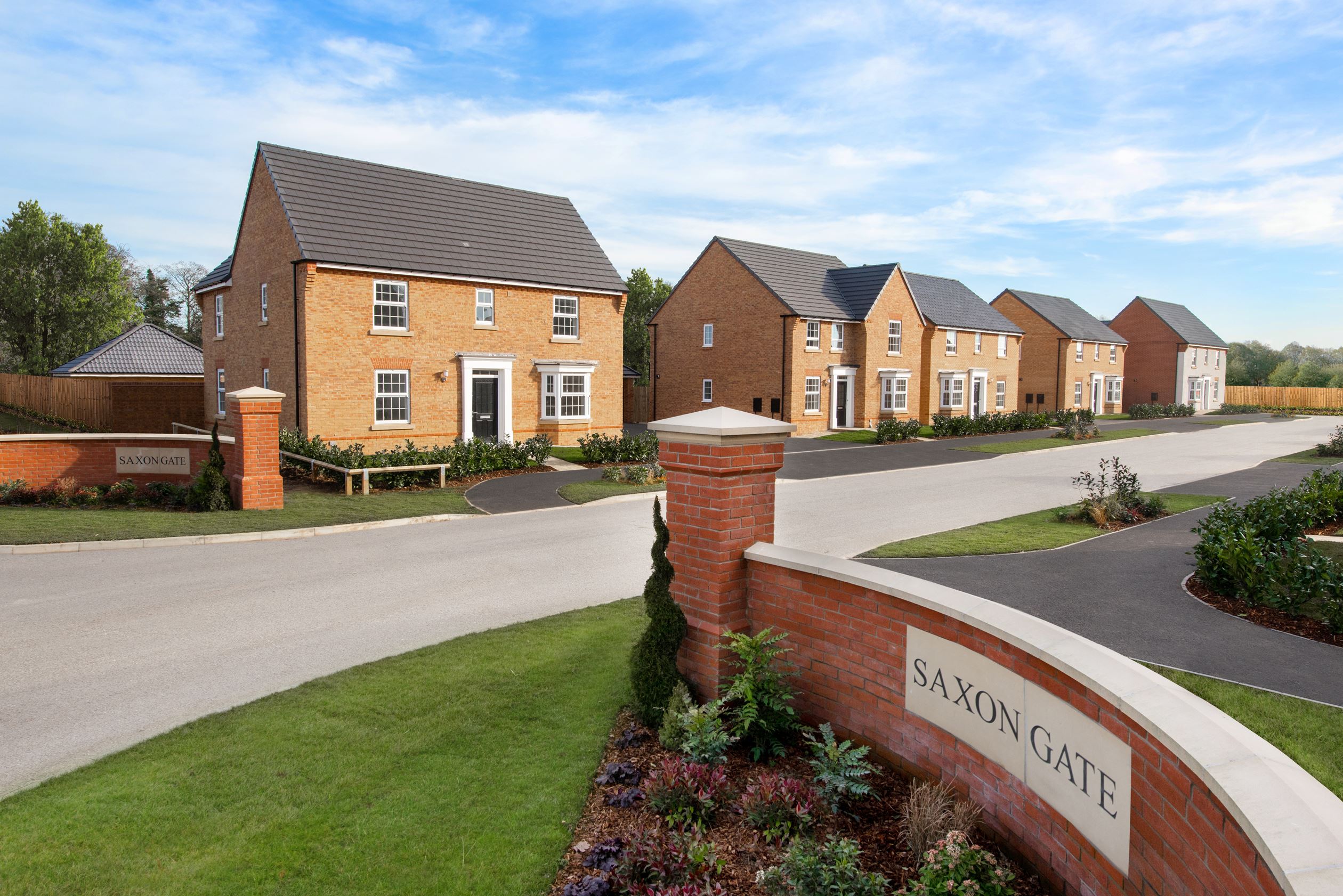 Saxon Gate New Build Houses in Stamford Bridge, York David Wilson Homes