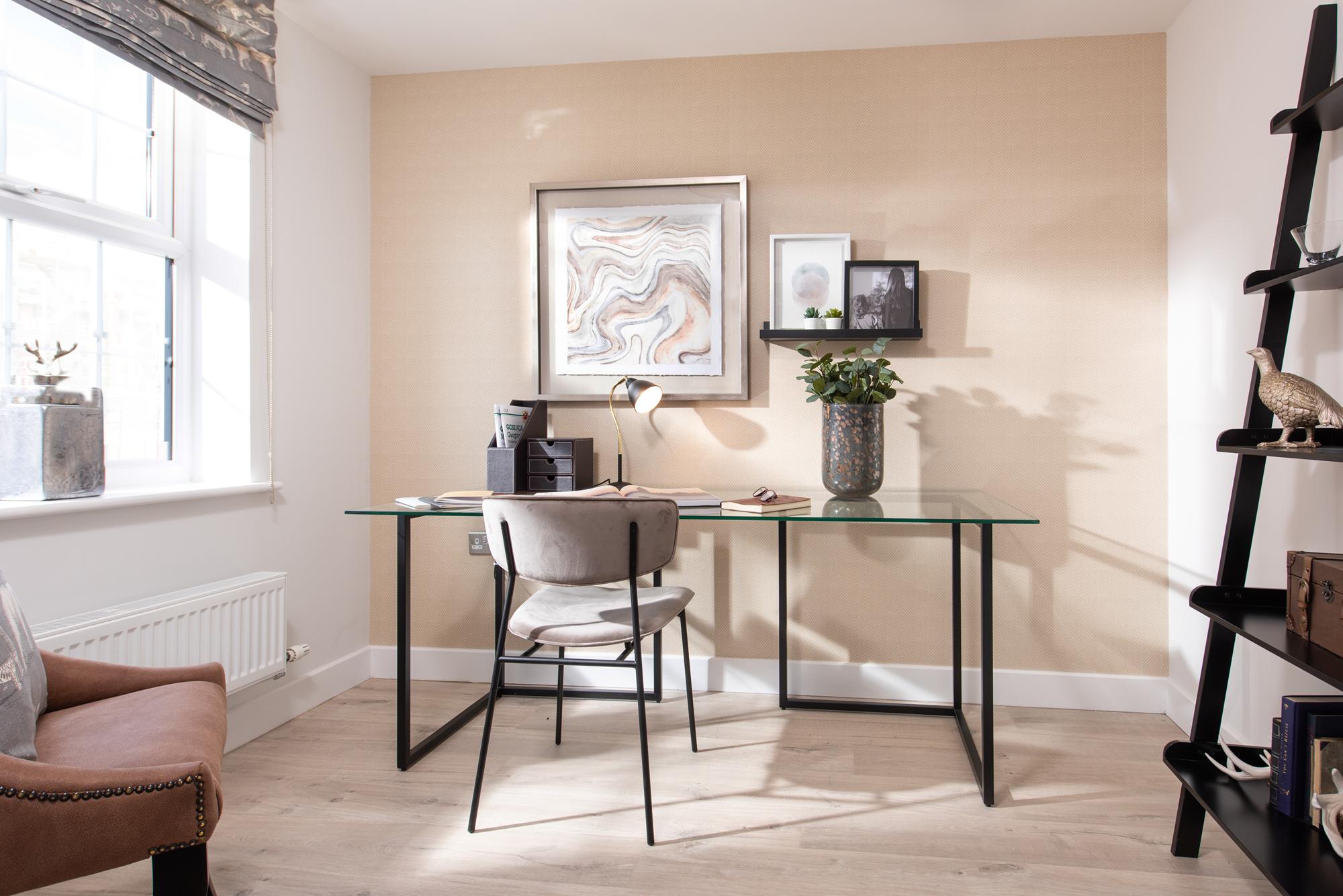 Inside view Holden 4 bed detached study 