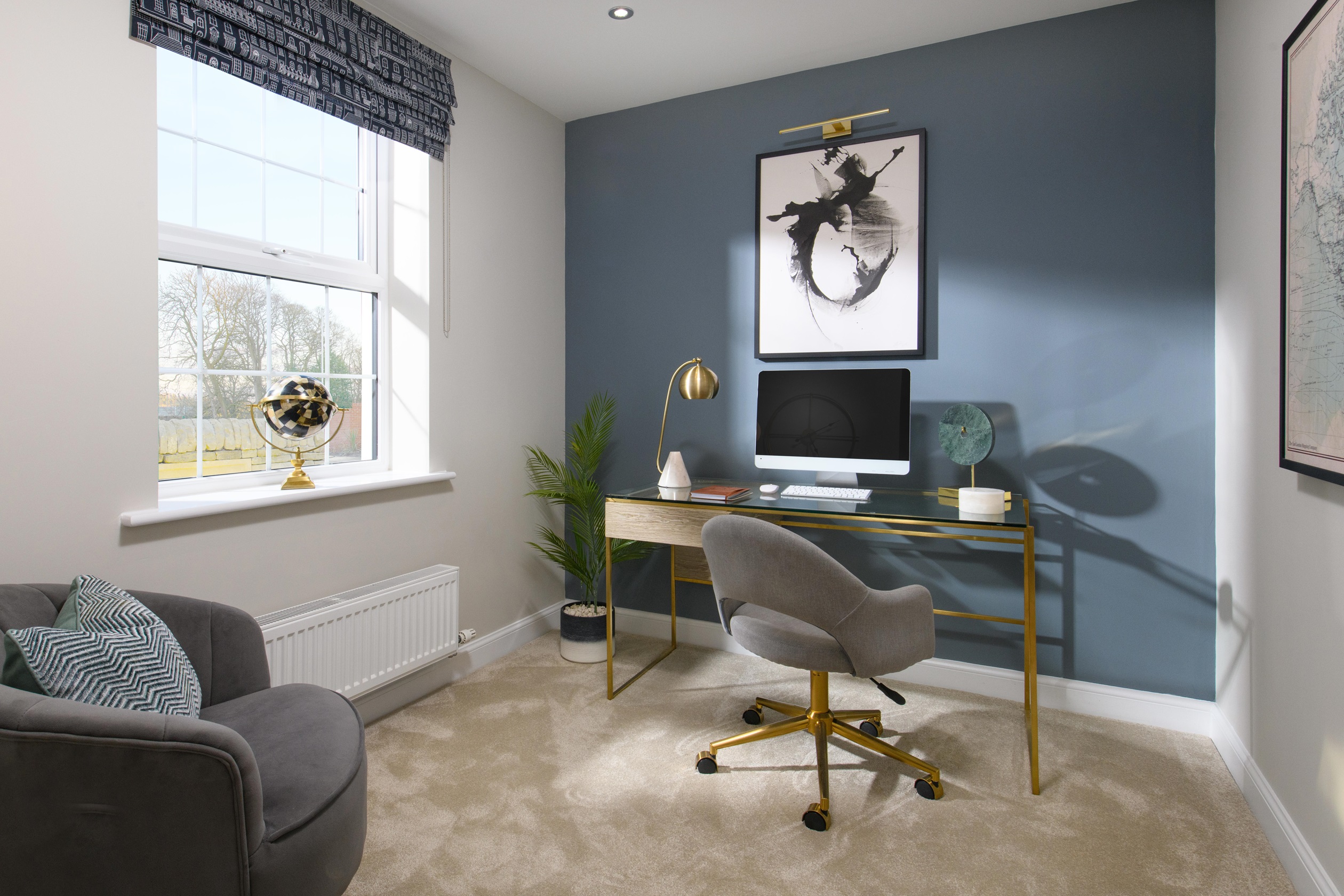 Internal image of the Study The Fewston