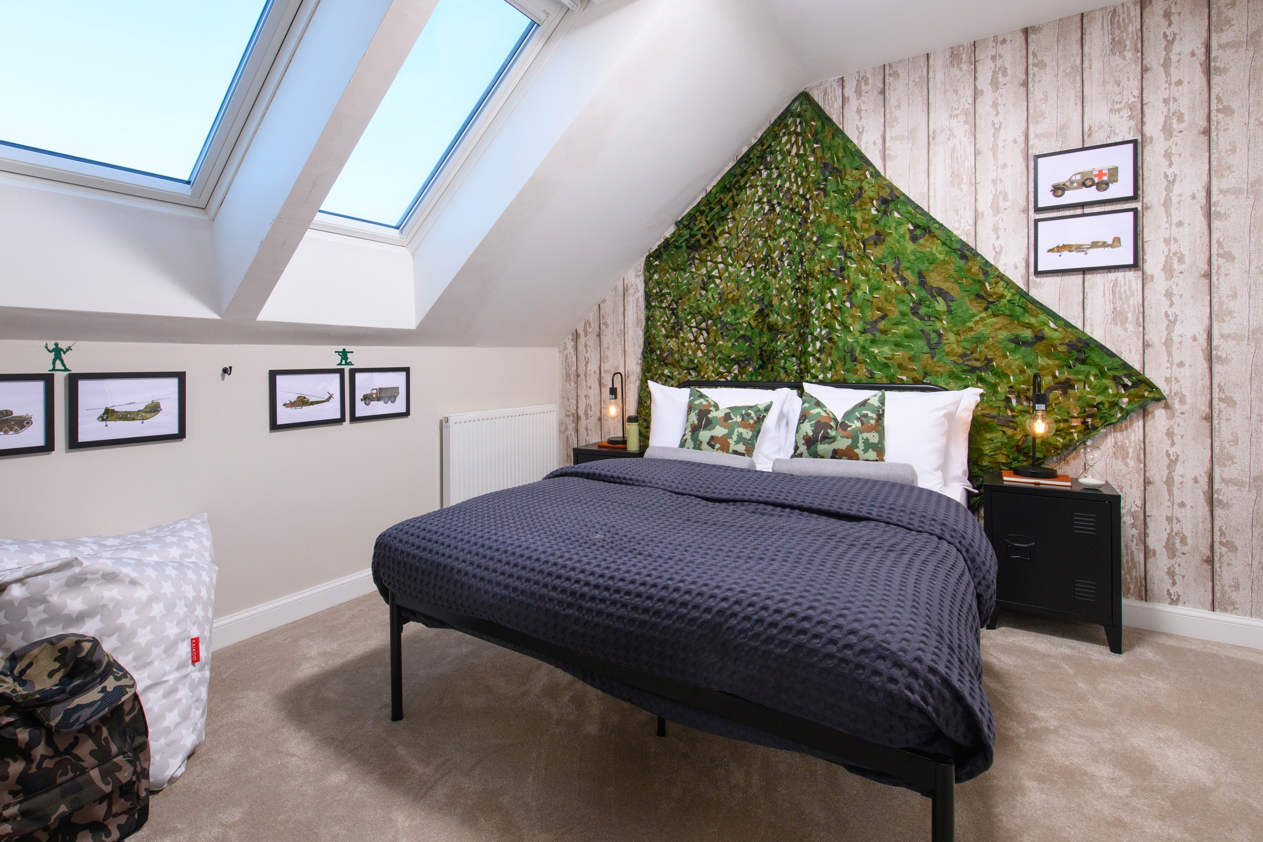 Internal image of bedroom The Greenwood Gateford Manor