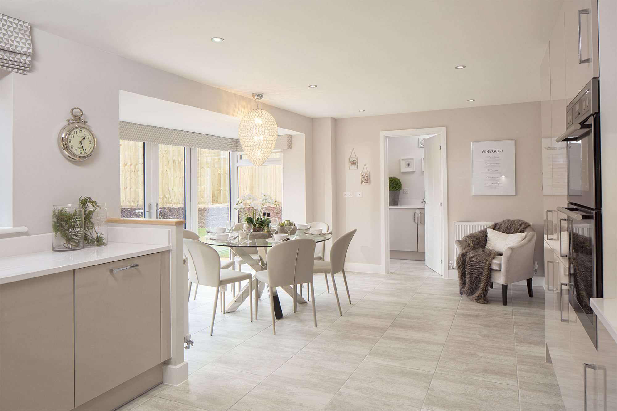 Family dining kitchen