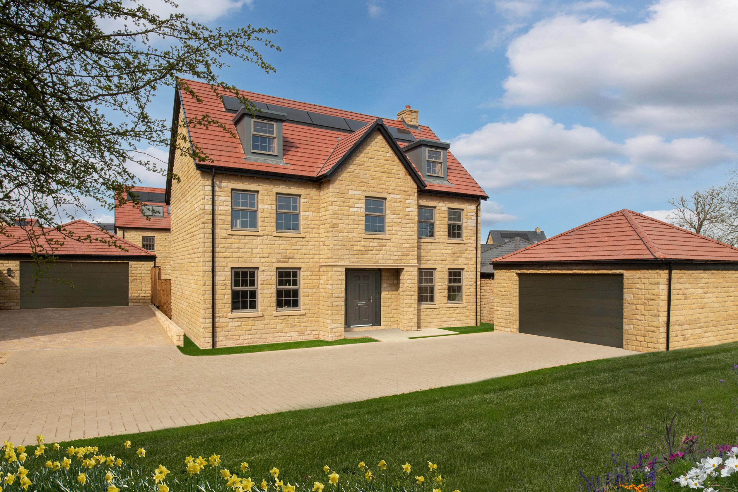 External view of the Lichfield at Imperial Court, Burley in Wharfedale