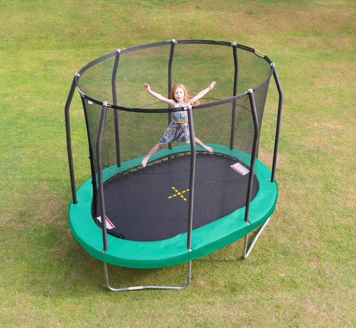 Family garden trampoline