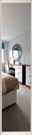 Door Configuration - Single Panel Silver Mirror