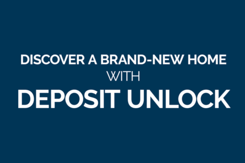 Furnished living room with mirror