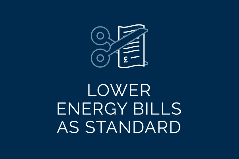 Lower energy bills as standard