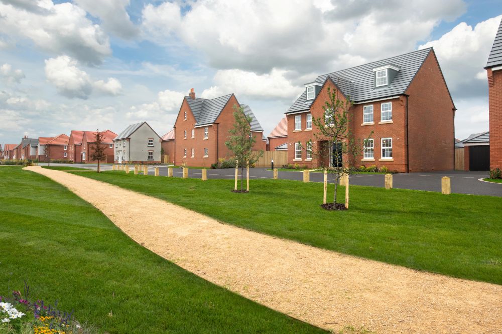 David Wilson Homes Street Scene at Ashlawn Gardens
