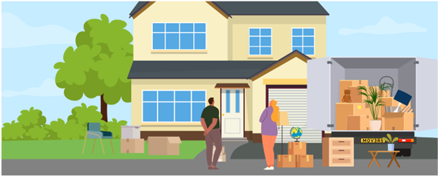 The costs of moving house