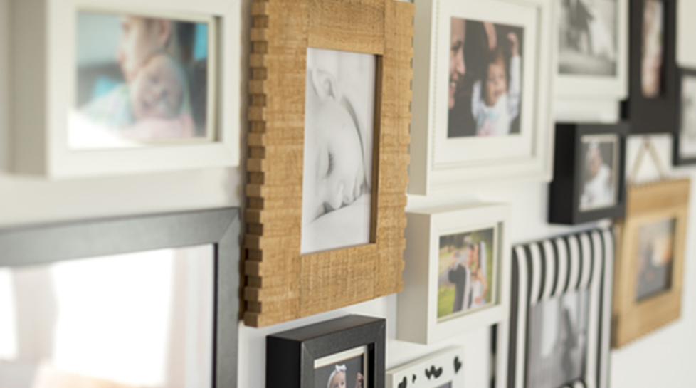 How to hang a photo gallery wall