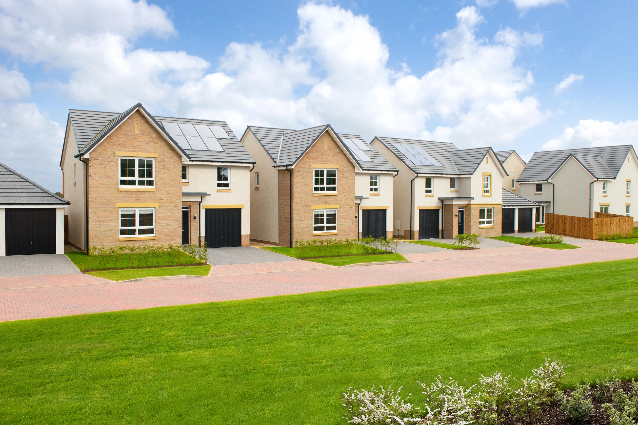 David Wilson Homes Scotland Street Scene