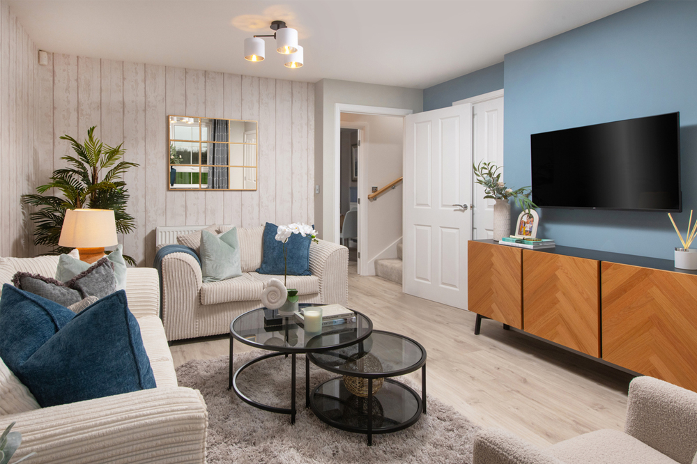 Lounge in a David Wilson home