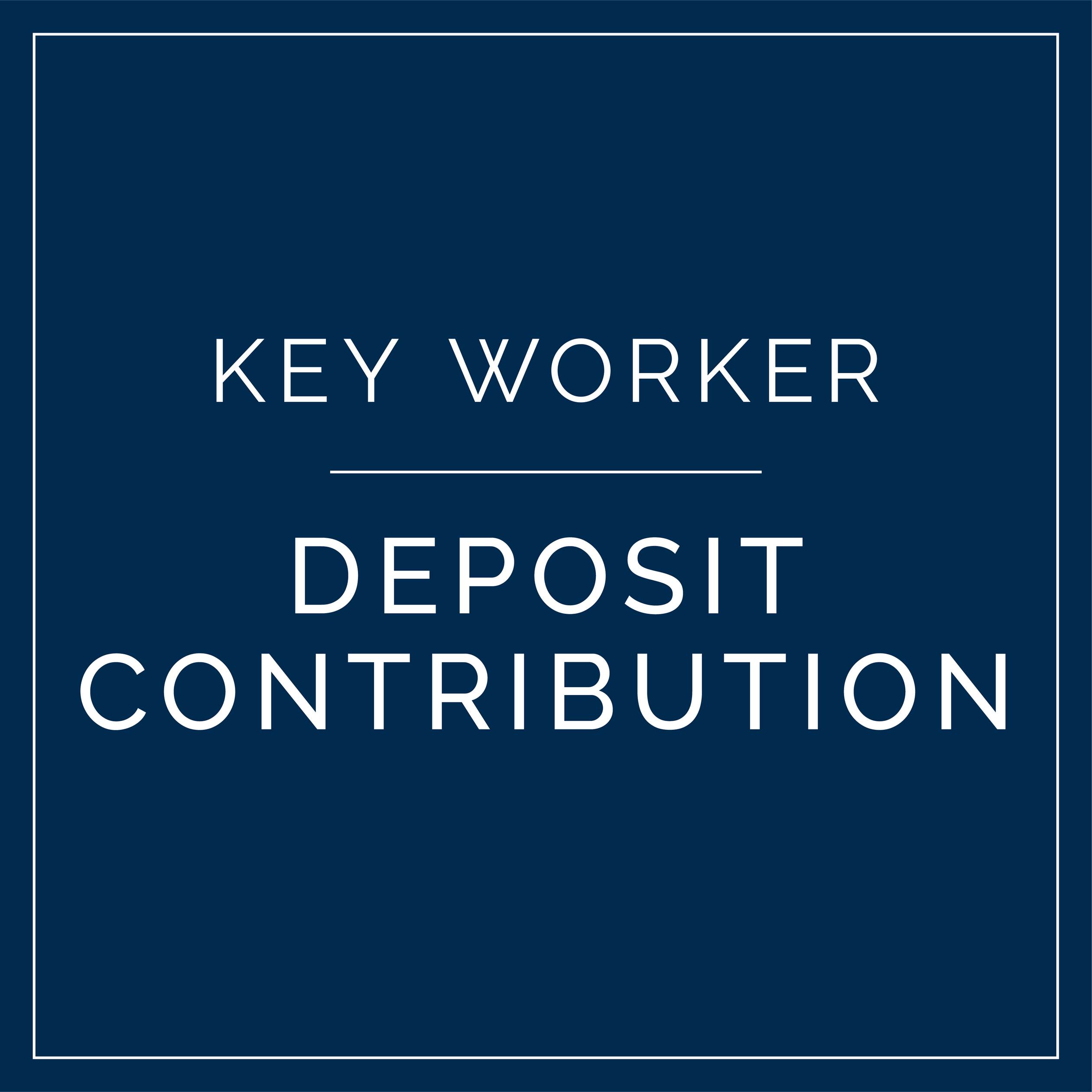 Key Worker Deposit Contribution Scheme Lockup - David Wilson Homes