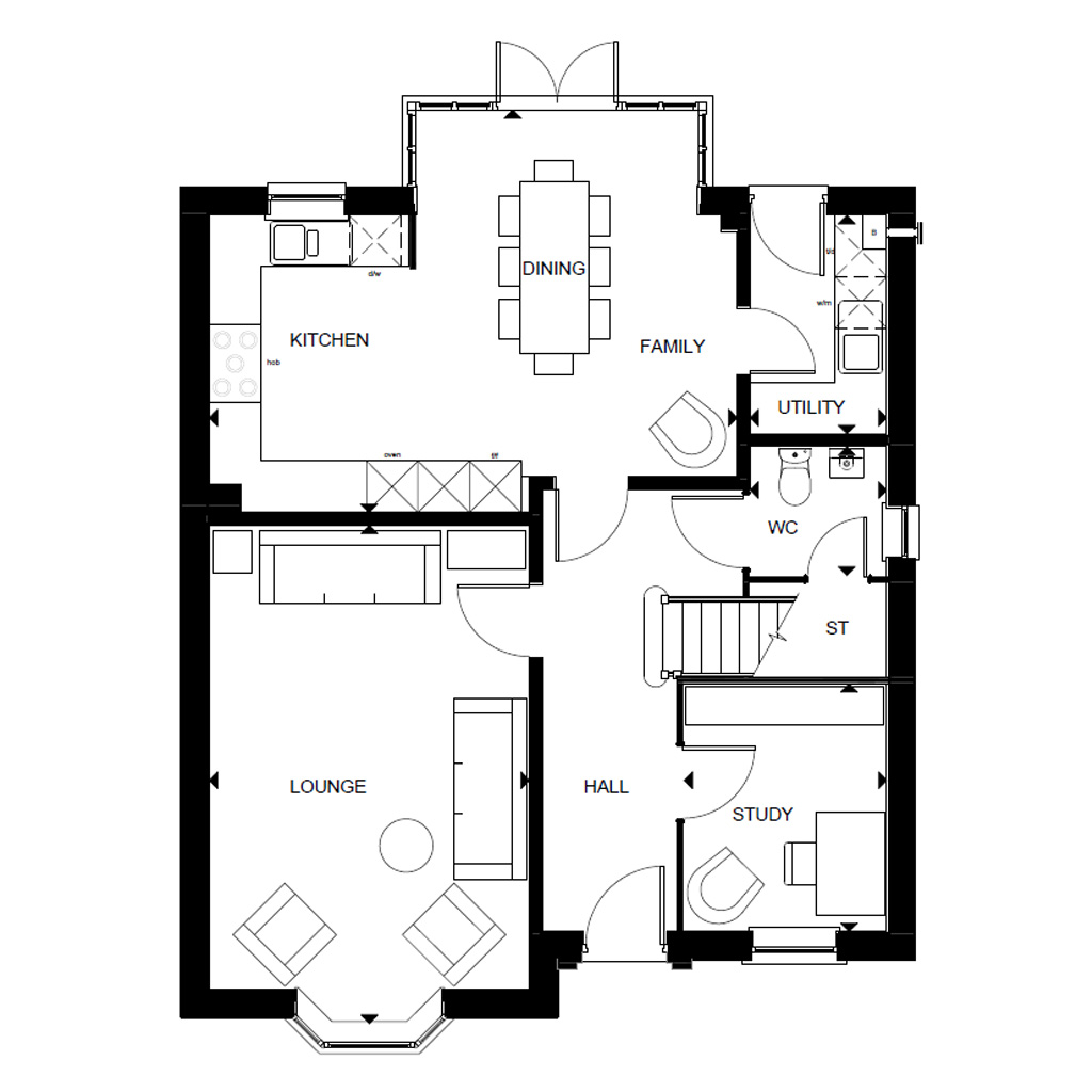 Holden Standard Ground Floorplan