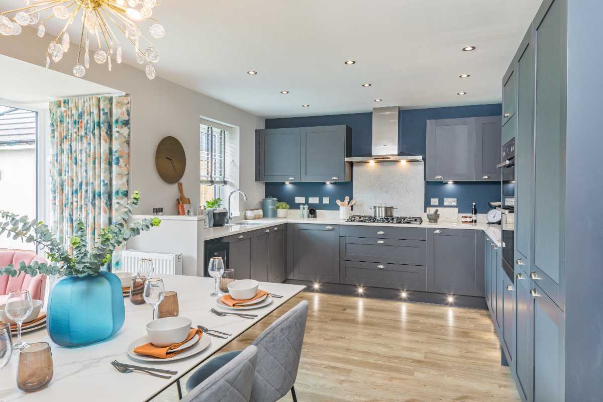 Holden open-plan kitchen and dining room