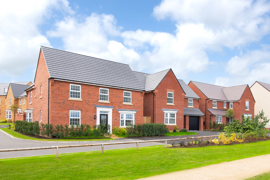 David Wilson Homes street scene