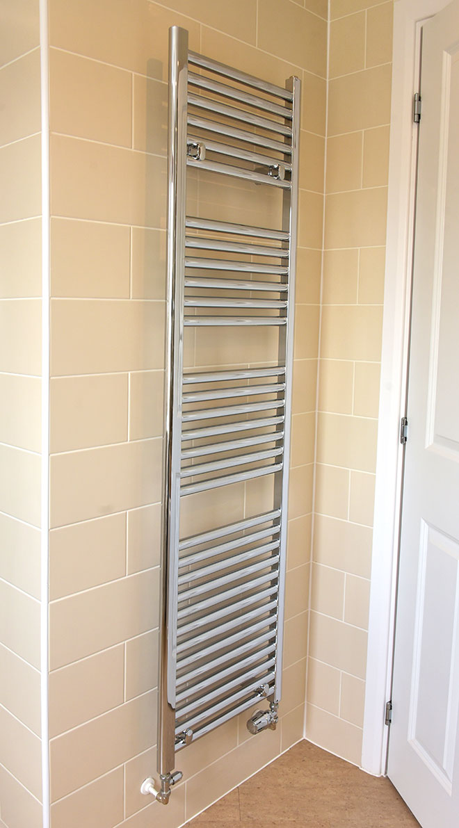 Heated towel rail